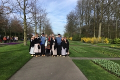 Optreden in de keukenhof 23032019